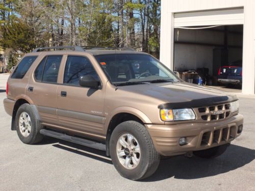 2001 isuzu rodeo ls v6 2wd - looks/runs/good - bad transmission - no reserve!