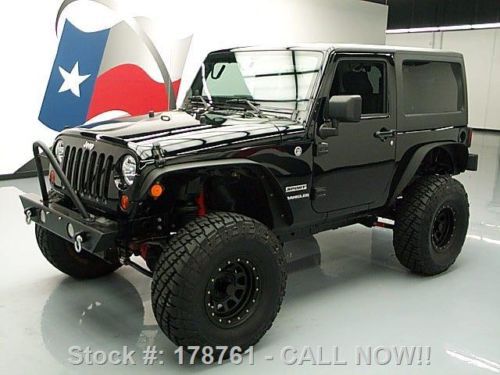 2012 jeep wrangler sport hard top 4x4 lifted auto 5k mi texas direct auto