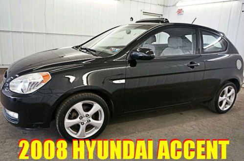 2008 hyundai accent one owner 72k orig low miles gas saver runs great nice !!!