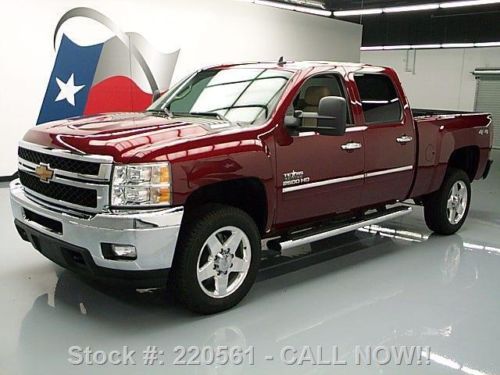 2013 chevy silverado 2500 lt texas ed crew 4x4 20&#039;s 11k texas direct auto