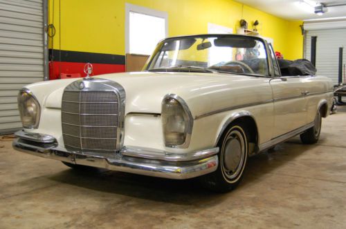 1962 mercedes benz 300se cabriolet **rare early build*production number 27**