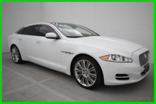 2013 jaguar xjl supercharged 5l v8 with nav/ roof/ bk up cam/ htd&amp;a/c seats!