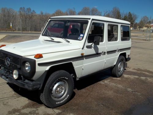 1981 mercedes 280 ge 2.8l g wagon