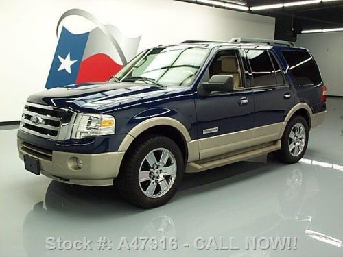 2008 ford expedition eddie bauer 8-pass sunroof dvd 92k texas direct auto