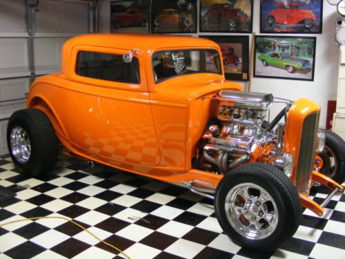 1932 ford 3 window deuce coupe hot rod street rod