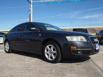 2006 audi a6 3.2 quattro 3.1l automatic trans full screen cd leather sunroof