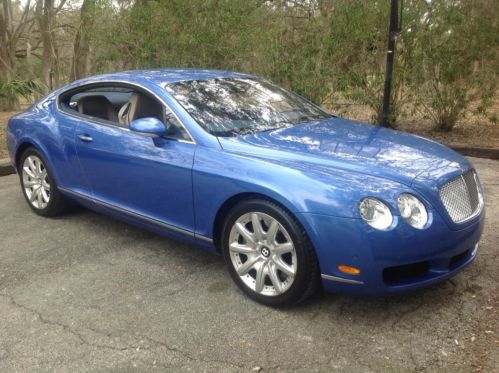 2005 bentley continental gt 12k miles, unique and beautiful inside/out must see!