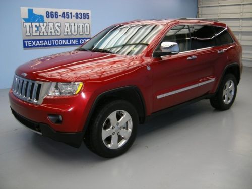 We finance!!!  2011 jeep grand cherokee overland 4x4 hemi roof nav tv texas auto