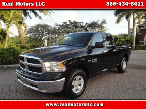 2014 dodge ram 1500 slt 8-speed quad cab 4wd financing, warranty, carfax, low m