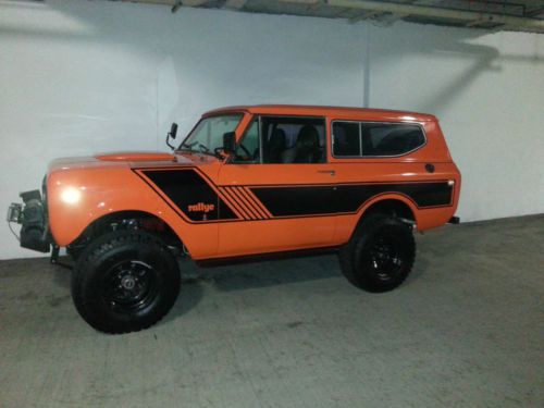 Restored 1976 ih scout ii rallye