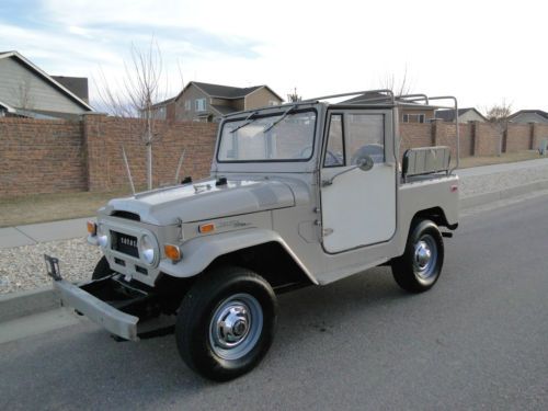 1971 toyota landcruiser fj40 factory soft top very clean survivor one owner