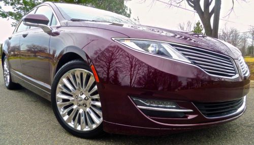 2013 lincoln mkz ecoboost / navigation/ sunroof/ rear camera/ blis/ no reserve