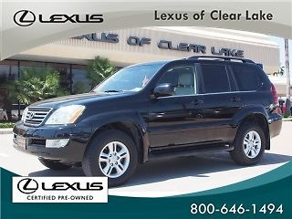 2007 lexus gx470 4wd 4dr navigation dvd clean title and car fax