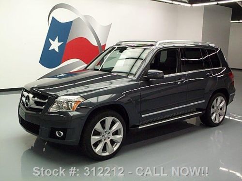 2010 mercedes-benz glk350 4matic awd pano roof nav 36k texas direct auto