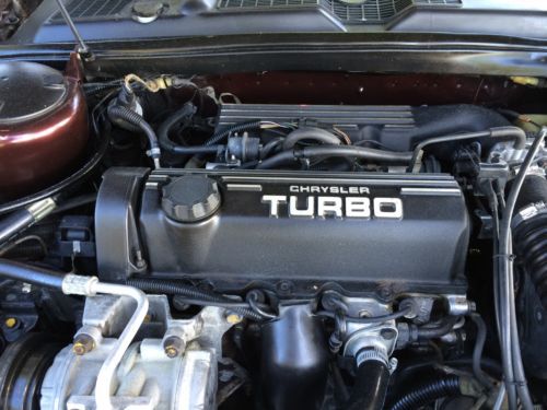 1989 Chrysler T&C Masarati Convertible Coupe LOW MILEAGE, image 6
