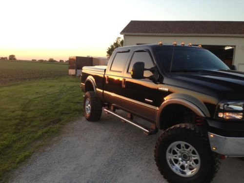 2006 Ford F-250 Super Duty Lariat Crew Cab Pickup 4-Door 6.0L, US $21,500.00, image 2