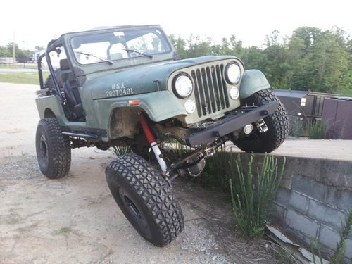 1979 jeep cj-7 rock crawler amc 360 37" tires