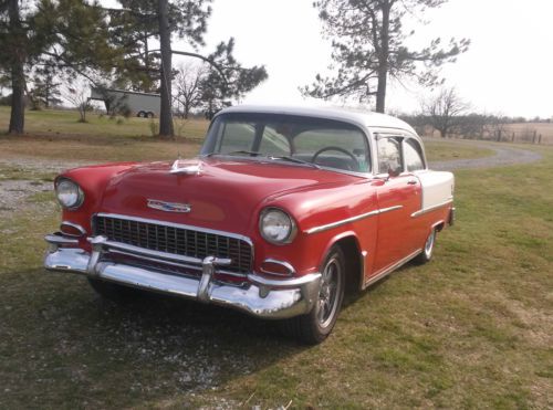 1955 chevrolet bel air base hardtop 2-door 4.3l