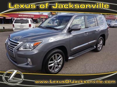 2013 lexus lx570 loaded!!  rear dvd!! only 6k miles!!