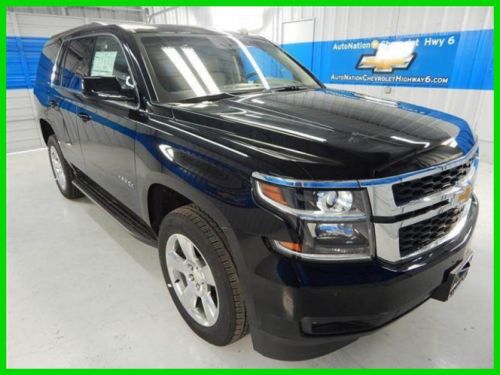2015 lt new black cocoa luxury pkge chevy suv 2nd row bench leather gps blu dvd