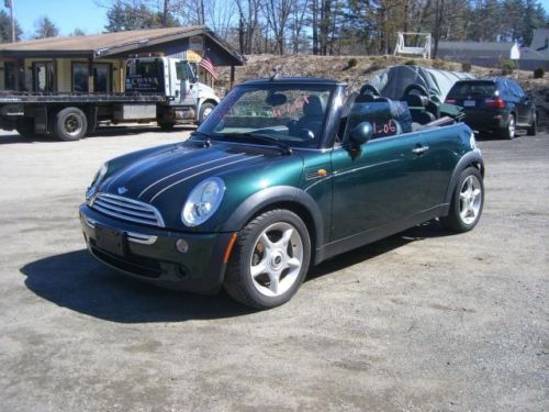 2006 mini cooper base convertible 2-door 1.6l