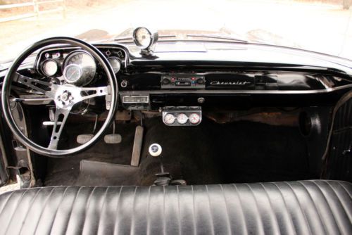 Original Onyx Black 355 4-Speed Hot Rod Old School 1957 Chevy 210 Cool Ride, US $26,900.00, image 23