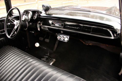 Original Onyx Black 355 4-Speed Hot Rod Old School 1957 Chevy 210 Cool Ride, US $26,900.00, image 25