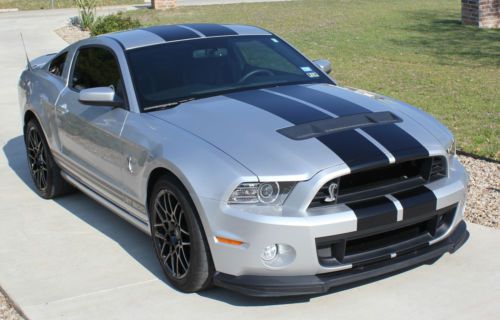 2013 shelby gt500 coupe 2-door 5.8l svt performance pkg nav recaro