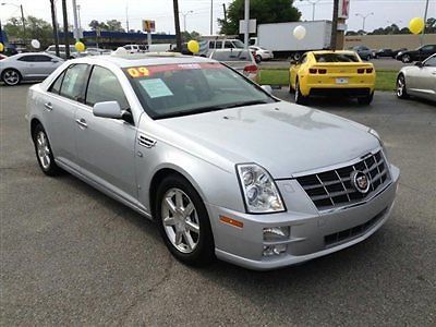 4dr sdn v8 rwd w/1sg cadillac sts low miles sedan automatic gasoline 4.6l v8 sfi