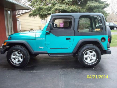 1998 jeep wrangler se sport utility 2-door 2.5l