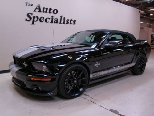 2007*mustang*shelby gt500*convertible*40th anniversary*578 miles*605 hp*rare*