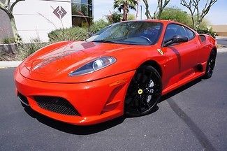 08 red ferrari f 430 scud f1 carbon fiber very rare like 2006 2007 2009 2010 458