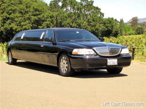 2005 lincoln krystal koach limousine 3-3-2, private 8 passenger low mi calif car