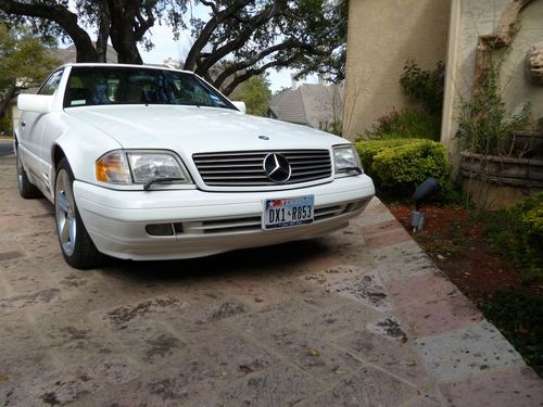 Sl500 mint low miles full equip  2-owner luxury sport convertible