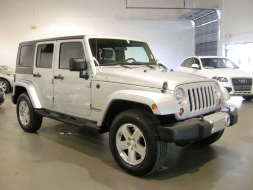 2009 UNLIMITED SAHARA 4X4 HARD TOP NAVI CARFAX CERTIFIED SPOTLESS FLORIDA BEAUTY, US $23,988.00, image 3