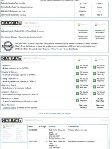 2009 UNLIMITED SAHARA 4X4 HARD TOP NAVI CARFAX CERTIFIED SPOTLESS FLORIDA BEAUTY, US $23,988.00, image 43