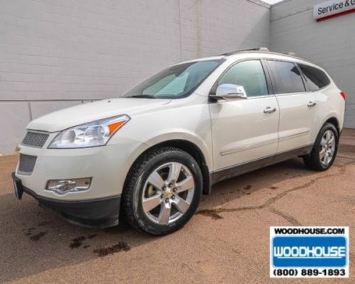 Ltz suv 3.6l awd alloy wheels leather remote start 3rd row seat dvd system 4x4