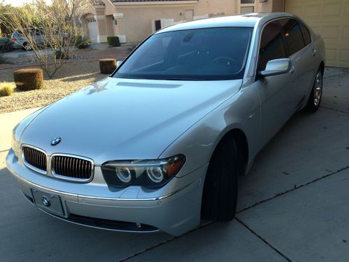 2005 bmw 7 series 745 li titanium loaded, low miles!