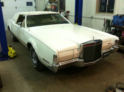 1972 lincoln mark iv with removable top