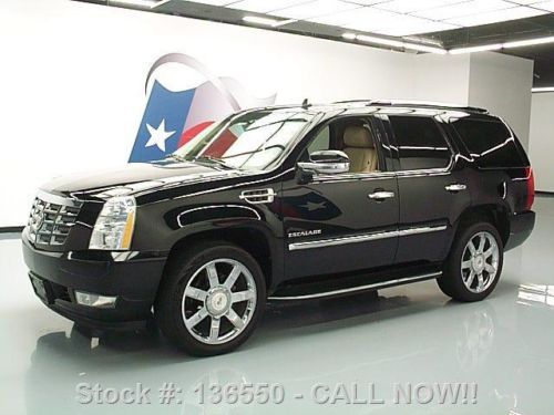 2010 cadillac escalade awd 7-pass nav rear cam 22&#039;s 66k texas direct auto