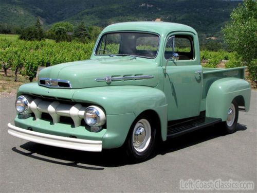 1951 ford f1 pickup resto rod v8, mustang ii power steering/brakes **frame-off**