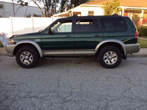 2000 mitsubishi montero sport xls sport utility 4-door 3.0l