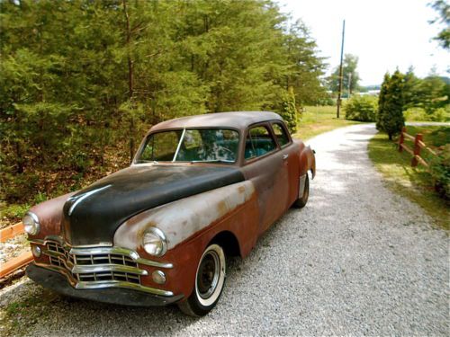 1949 dodge coronet 2dr. coupe. stored since 1981. solid project or rat rod build