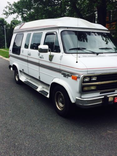 1993 chevy hightop conversion van g20 unique motor coach