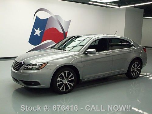 2013 chrysler 200 touring sedan alloys one owner 9k mi texas direct auto