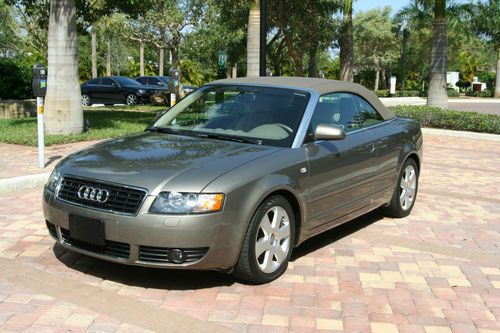 Florida one owner 2006 audi a4 cabrio. only 13k miles , nav,like new !!!
