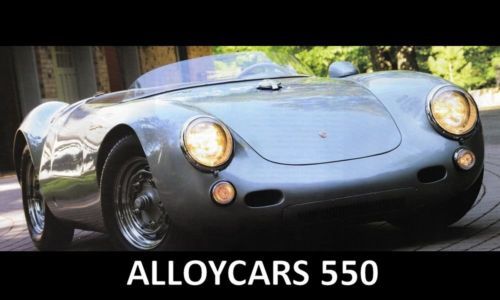 Aluminum porsche spyder 550  with genuine porsche parts