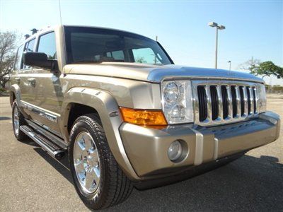 2006 jeep commander limited suv... car fax certified... true florida vehicle...