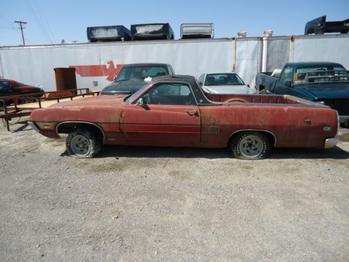 1974 ford ranchero gt standard cab pickup 2-door