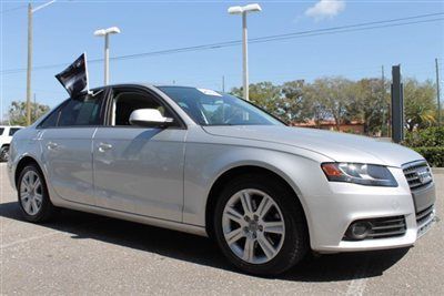 2010 silver audi a4 4door sedan